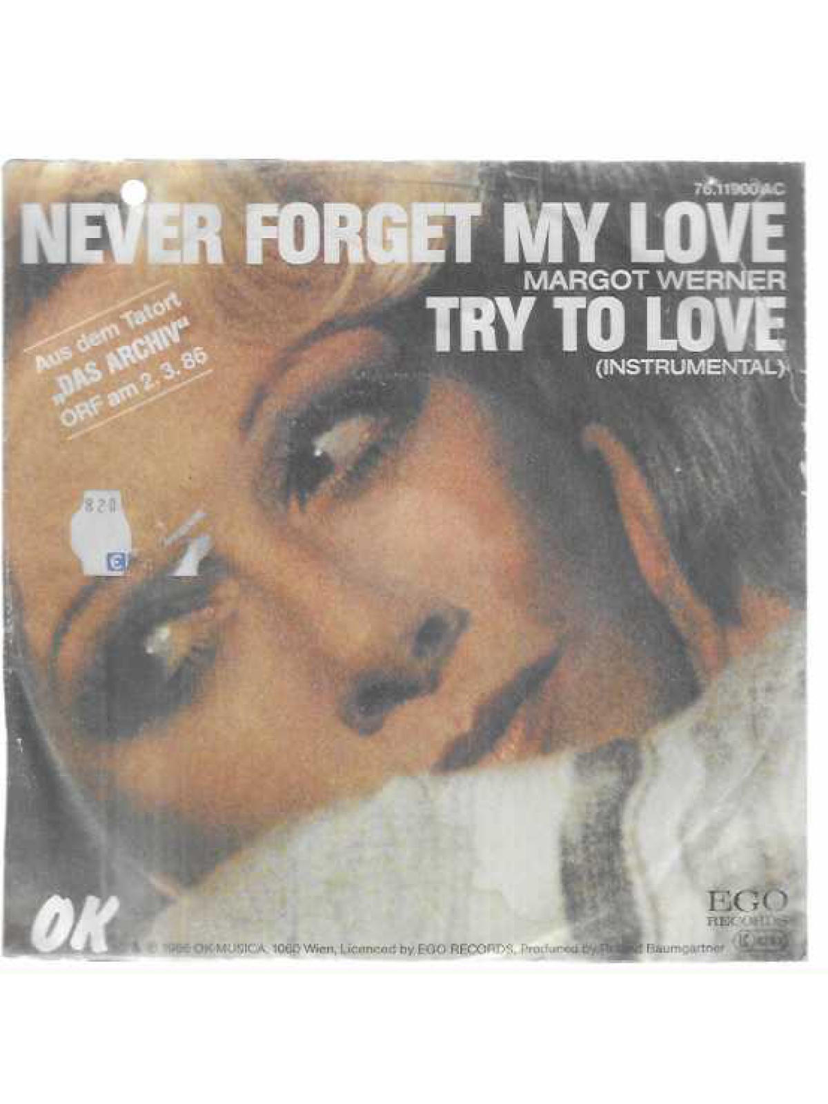 SINGLE / Margot Werner – Never Forget My Love