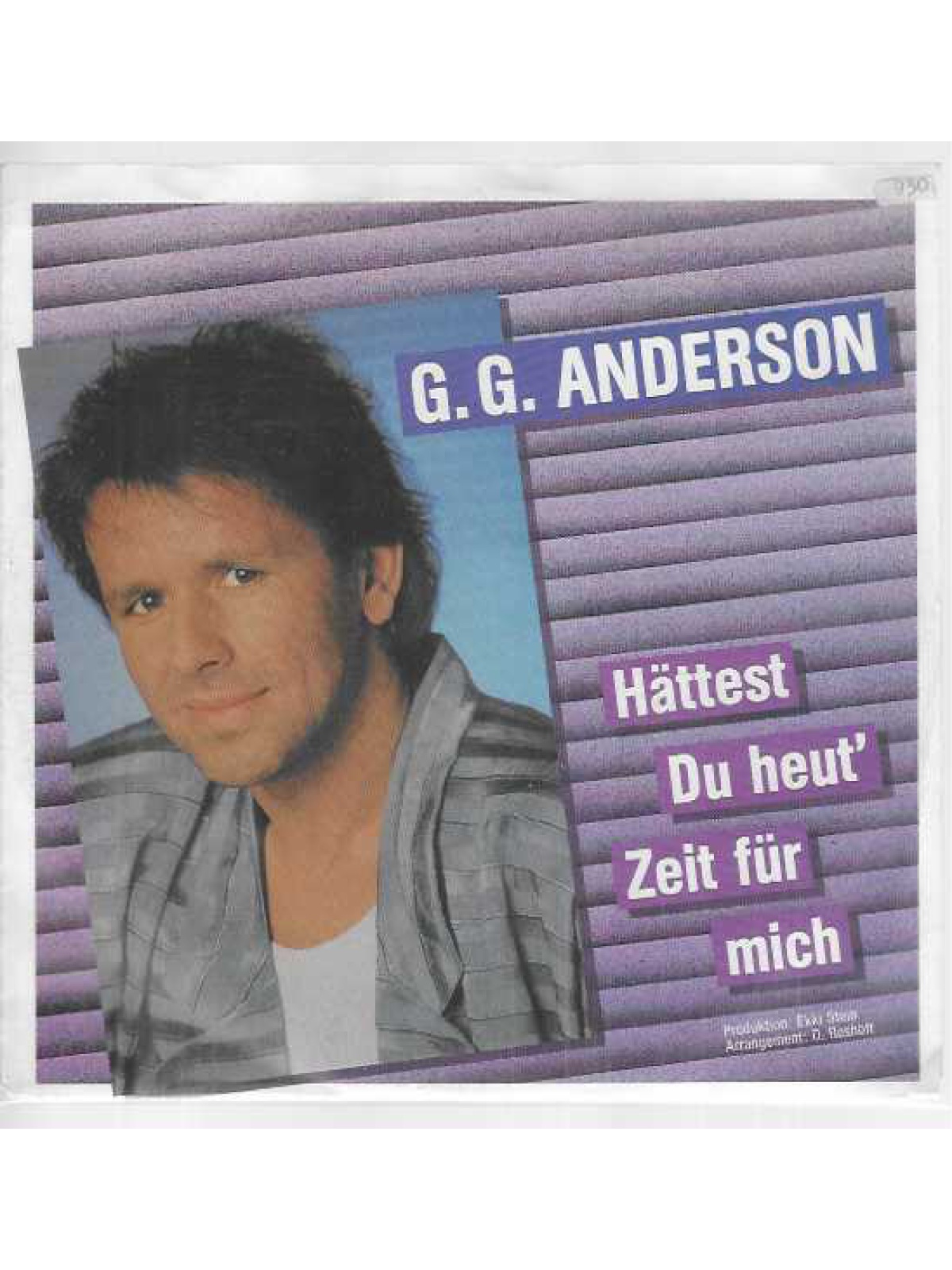 SINGLE / G.G. Anderson – Hättest Du Heut' Zeit Für Mich