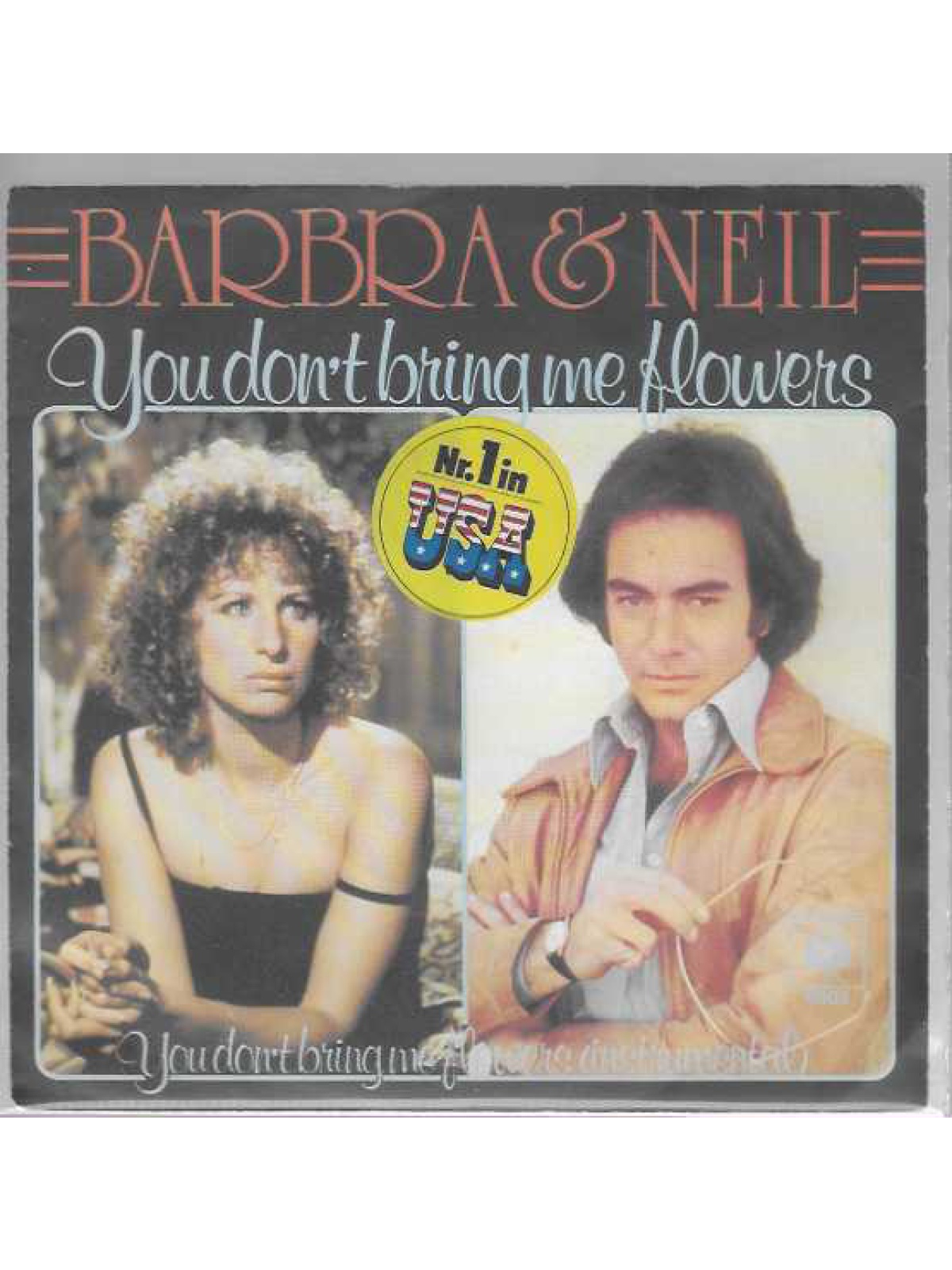 SINGLE / Barbra & Neil – You Don't Bring Me Flowers