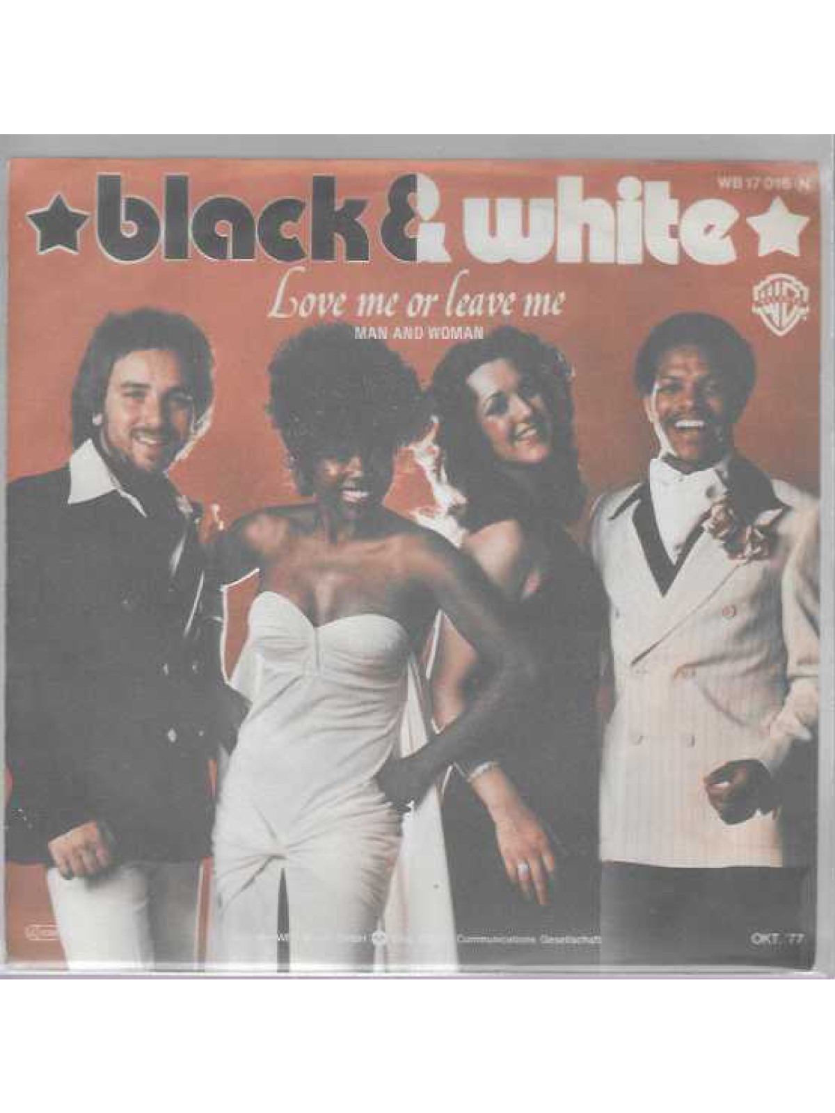 SINGLE / Black & White – Love Me Or Leave Me / Man And Woman