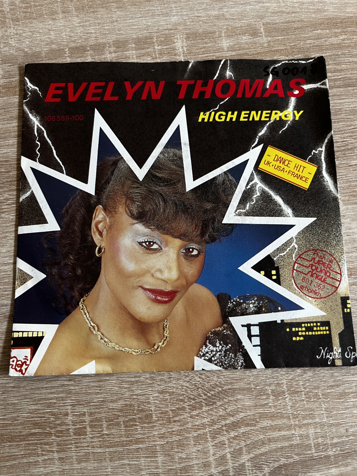 SINGLE / Evelyn Thomas – High Energy