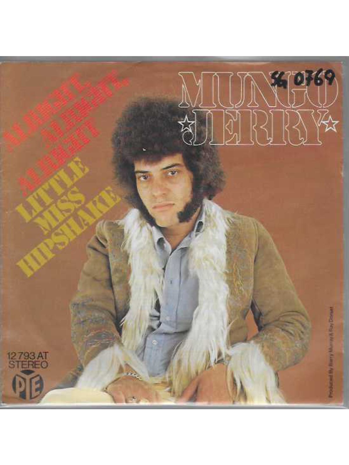 SINGLE / Mungo Jerry – Alright, Alright, Alright