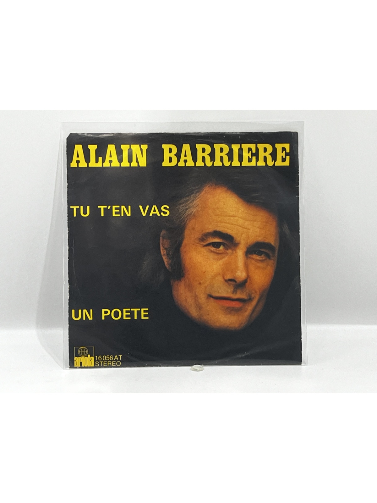 SINGLE / Alain Barriere – Tu T'en Vas / Un Poete