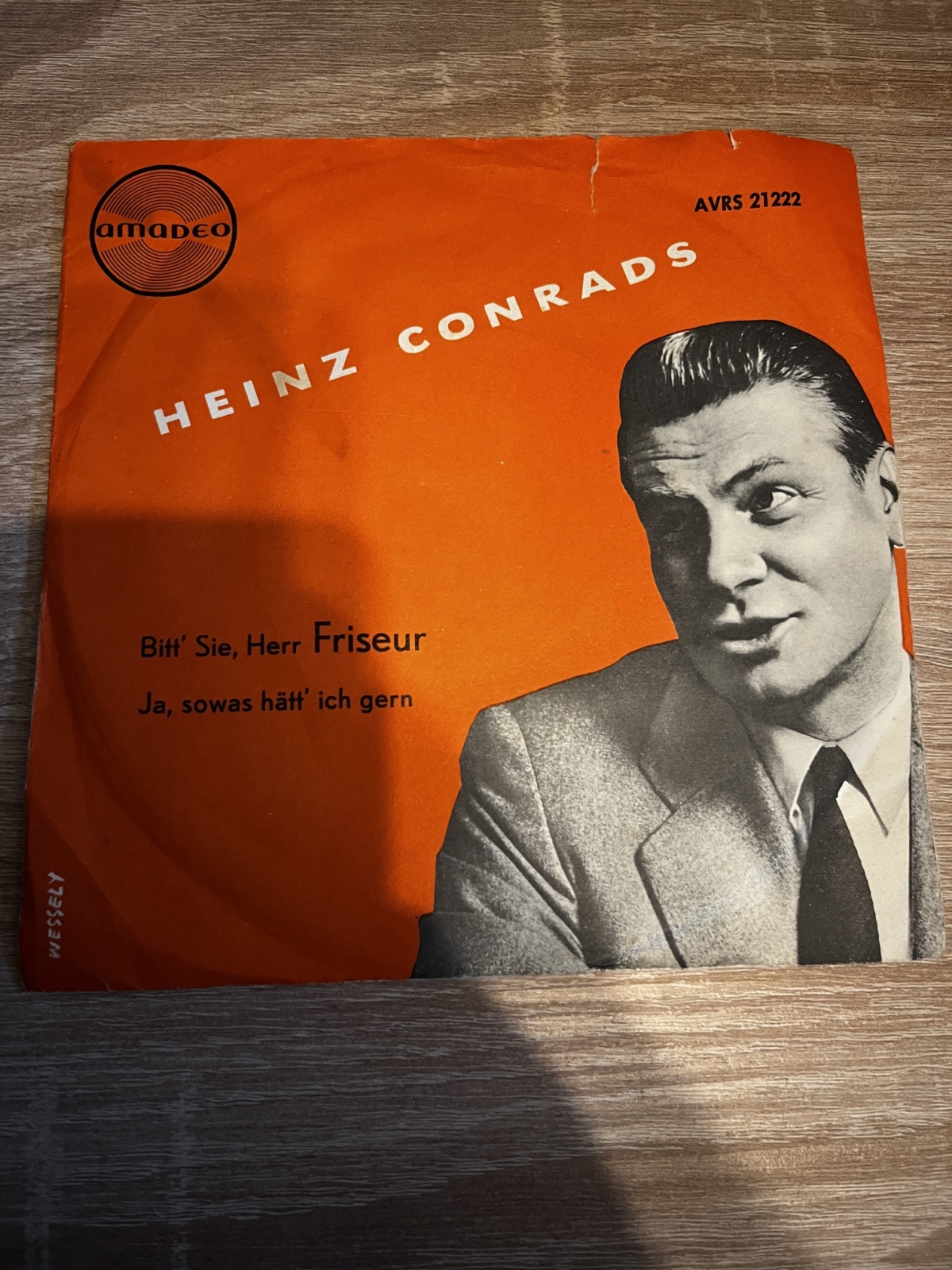 SINGLE / Heinz Conrads – Bitt' Sie, Herr Friseur / Ja, Sowas Hätt' Ich Gern