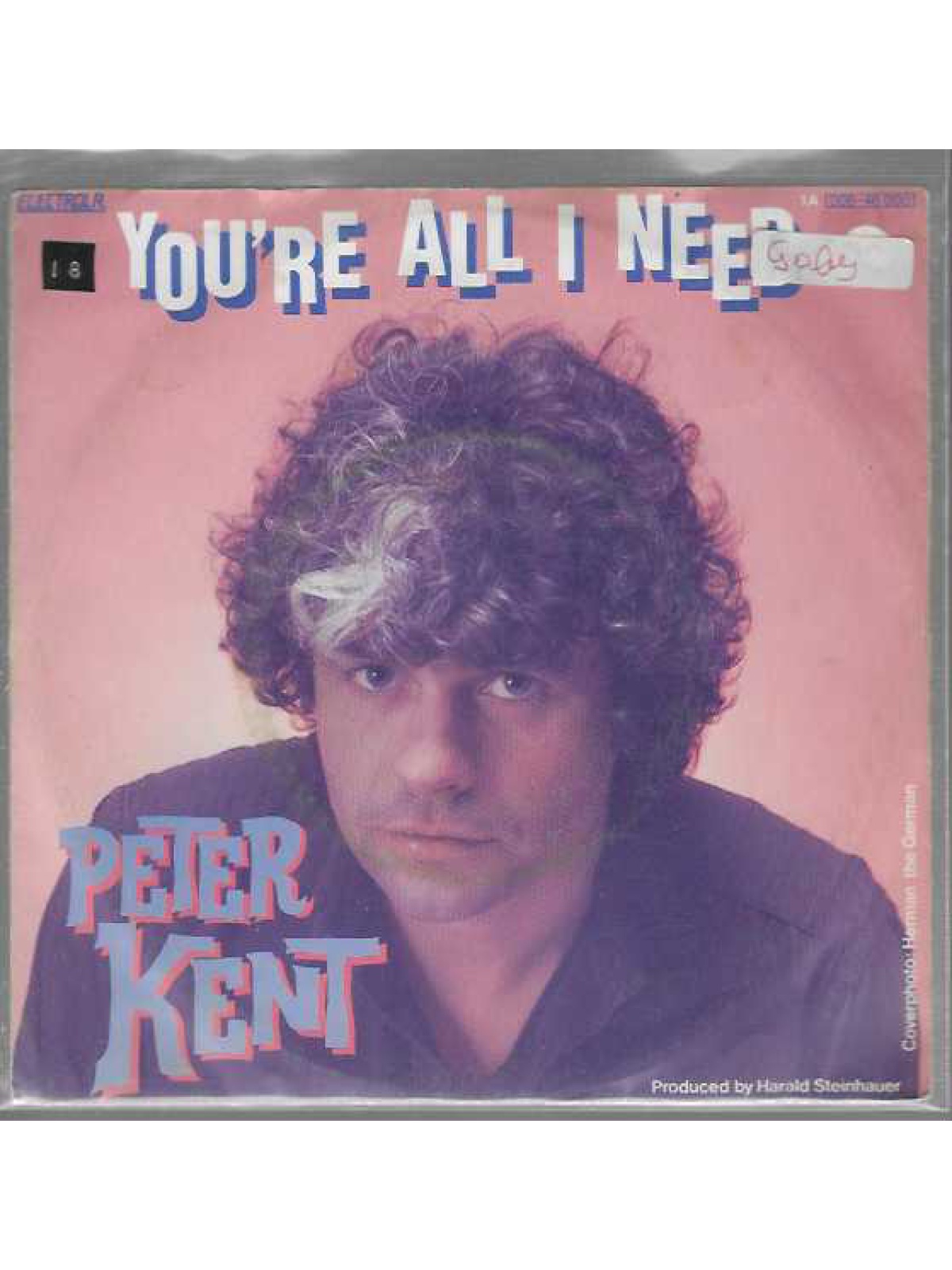 SINGLE / Peter Kent – You're All I Need