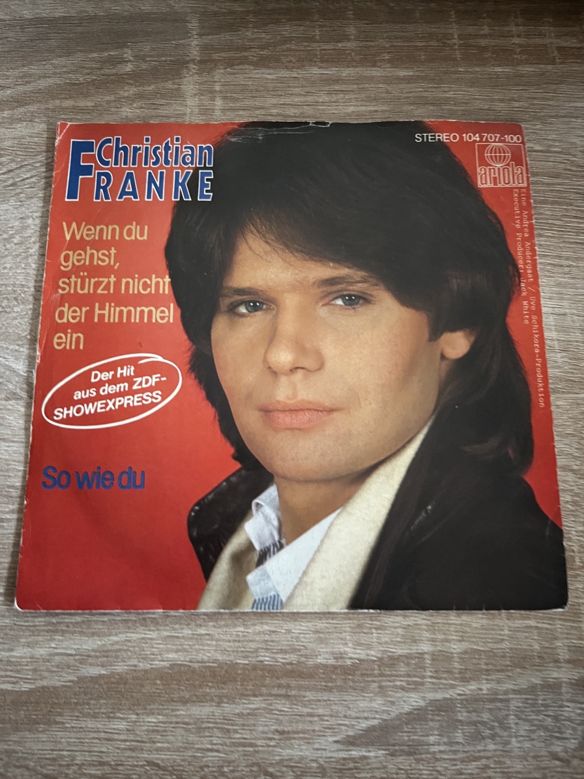 SINGLE / Christian Franke – Wenn Du Gehst, Stürzt Nicht Der Himmel Ein