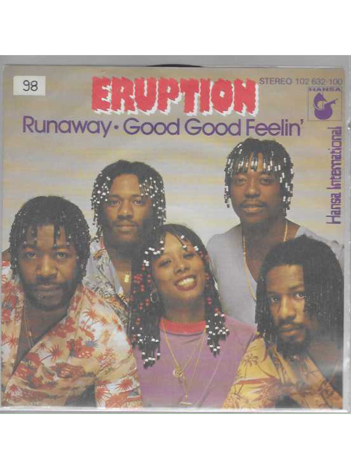 SINGLE / Eruption – Runaway / Good Good Feelin'