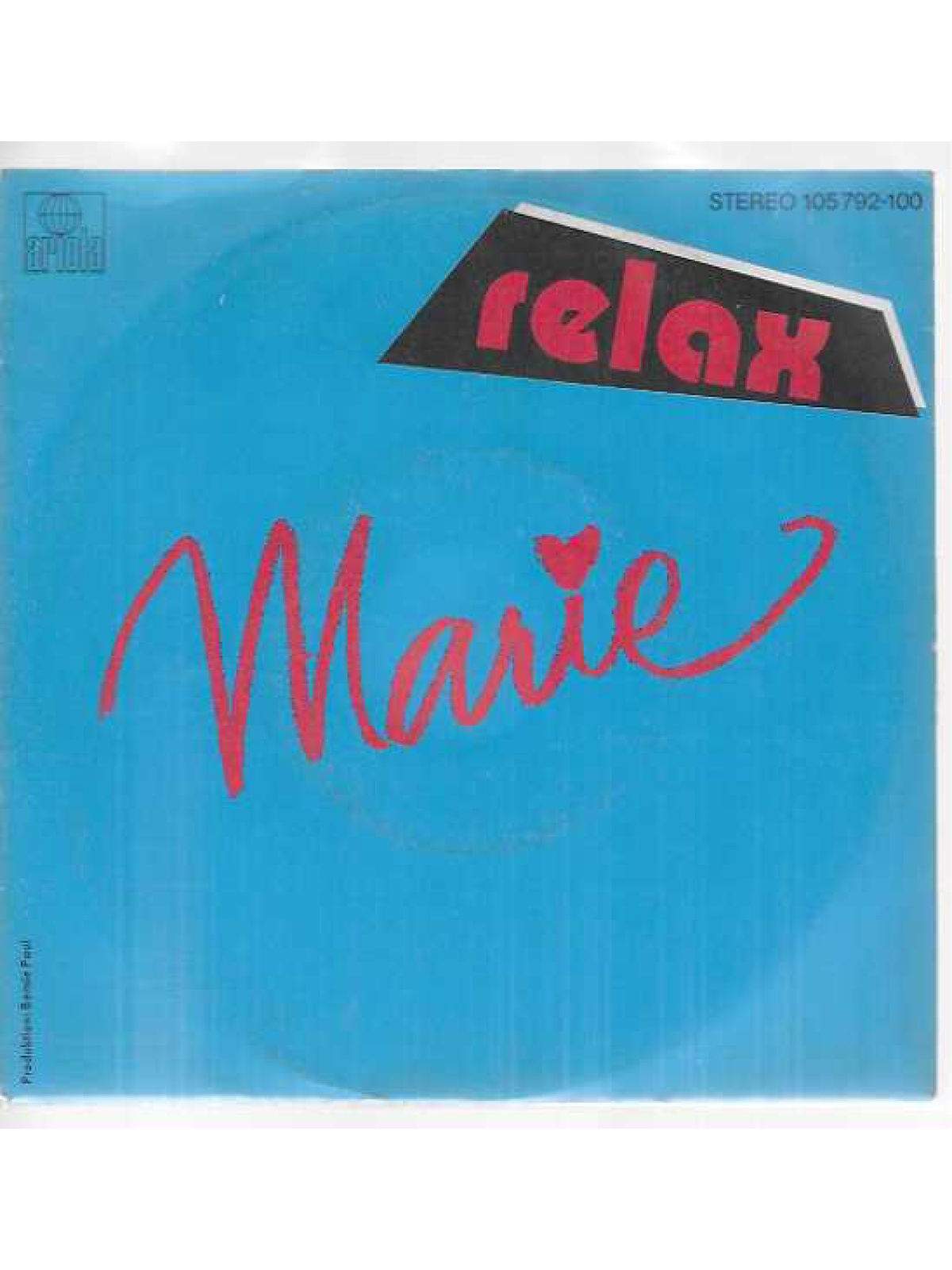 SINGLE / Relax – Marie