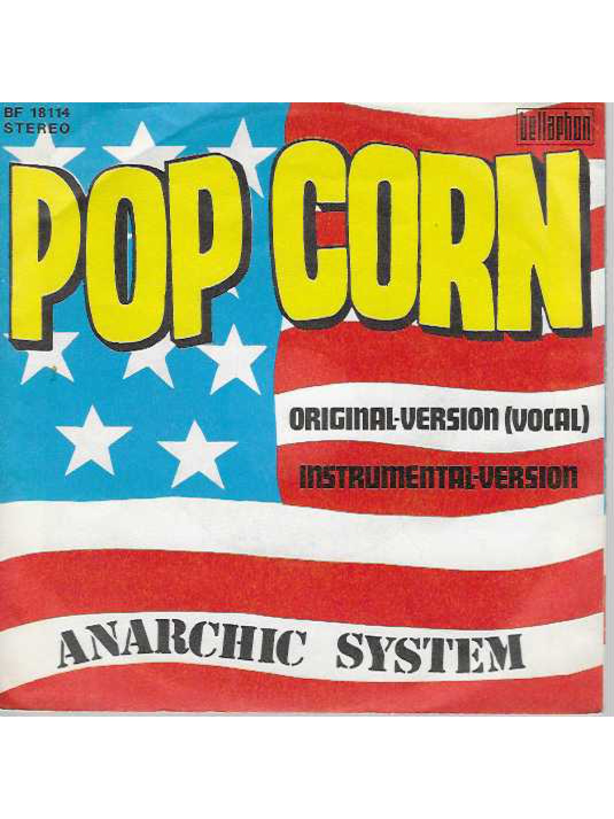 SINGLE / Anarchic System – Pop Corn