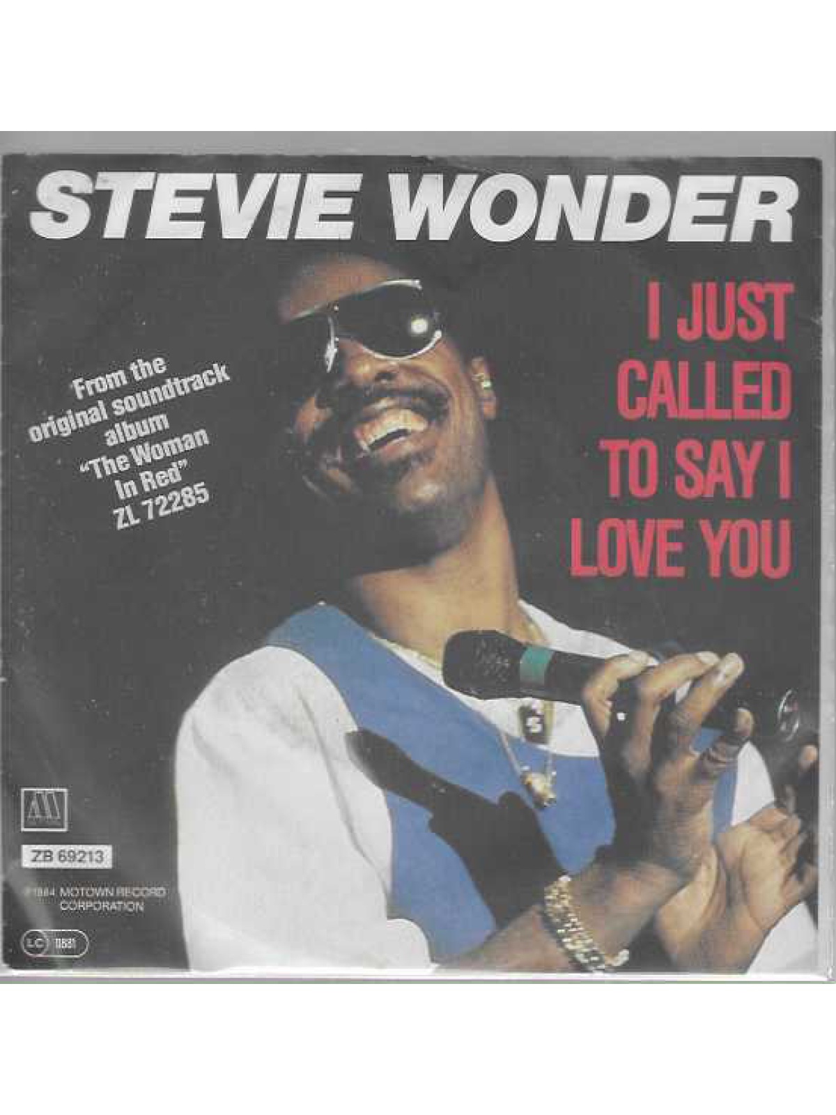 SINGLE / Stevie Wonder – I Just Called To Say I Love You