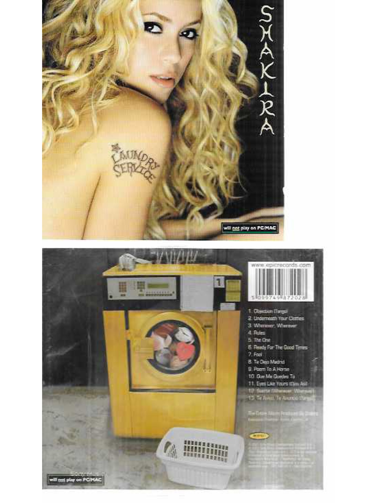 CD / Shakira – Laundry Service