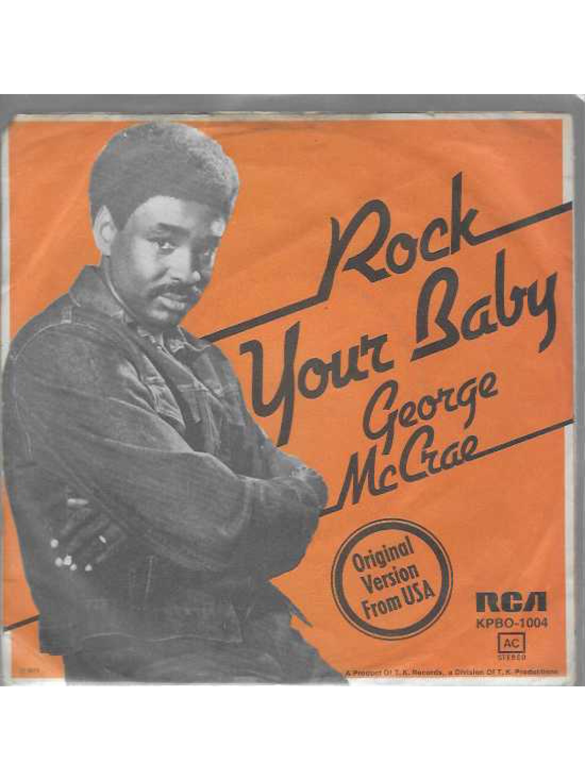 SINGLE / George McCrae – Rock Your Baby