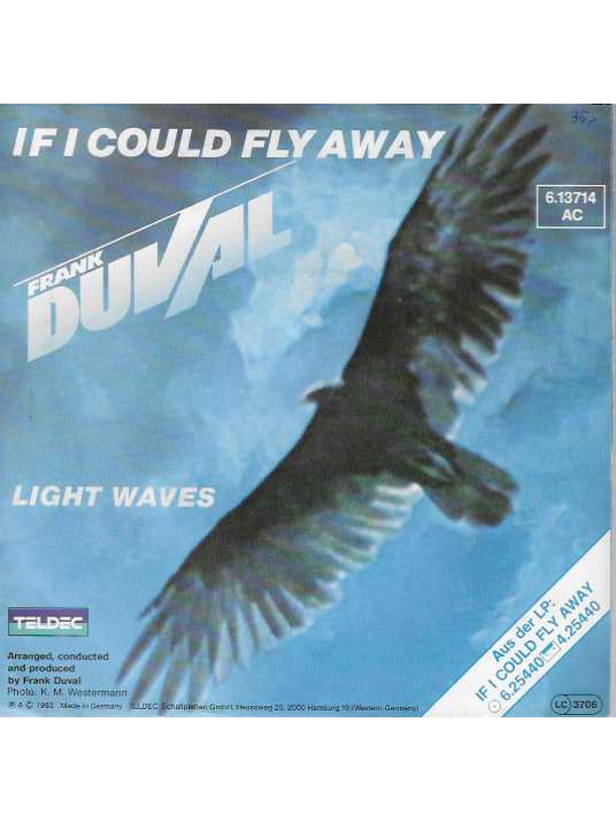 SINGLE / Frank Duval – If I Could Fly Away