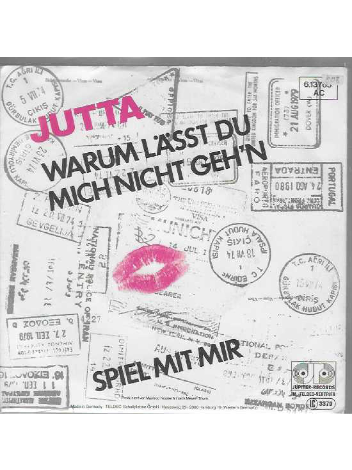 SINGLE / Jutta – Warum Lässt Du Mich Nicht Geh'n