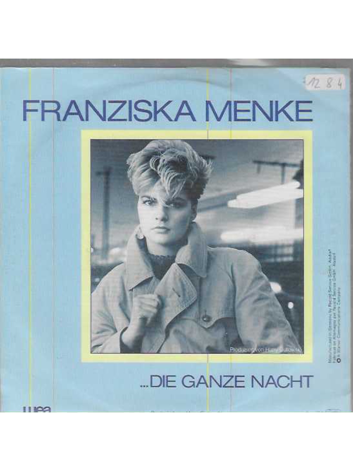 SINGLE / Franziska Menke – ...Die Ganze Nacht