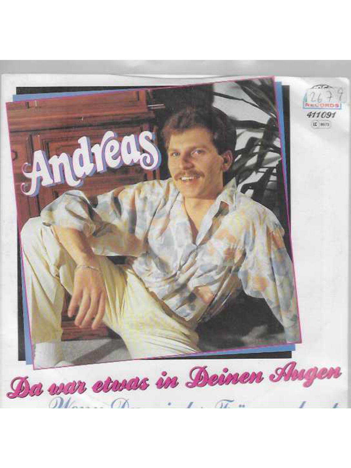 SINGLE / Andreas – Da War Etwas In Deinen Augen