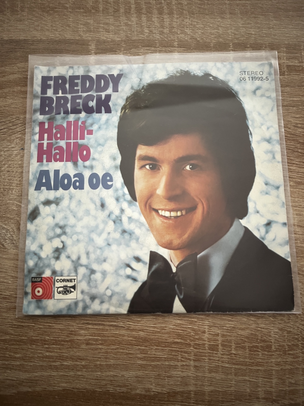 SINGLE / Freddy Breck – Halli-Hallo / Aloa Oe