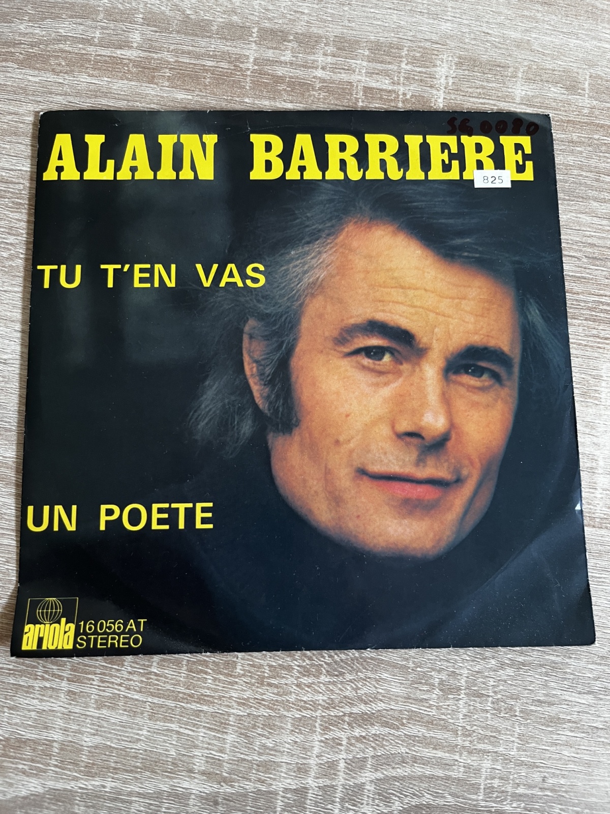 Alain Barriere – Tu T'en Vas / Un Poete