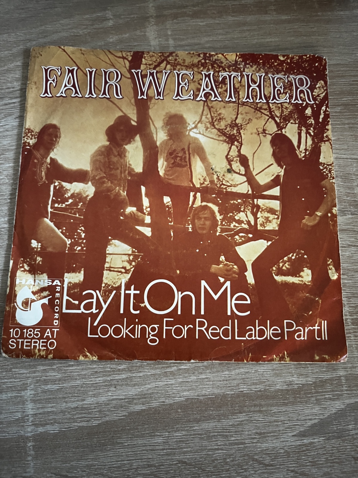 SINGLE / Fair Weather – Lay It On Me