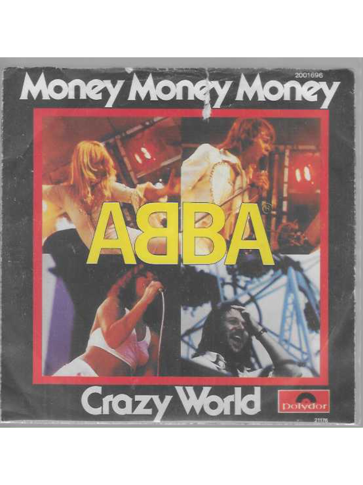 SINGLE / ABBA – Money Money Money / Crazy World