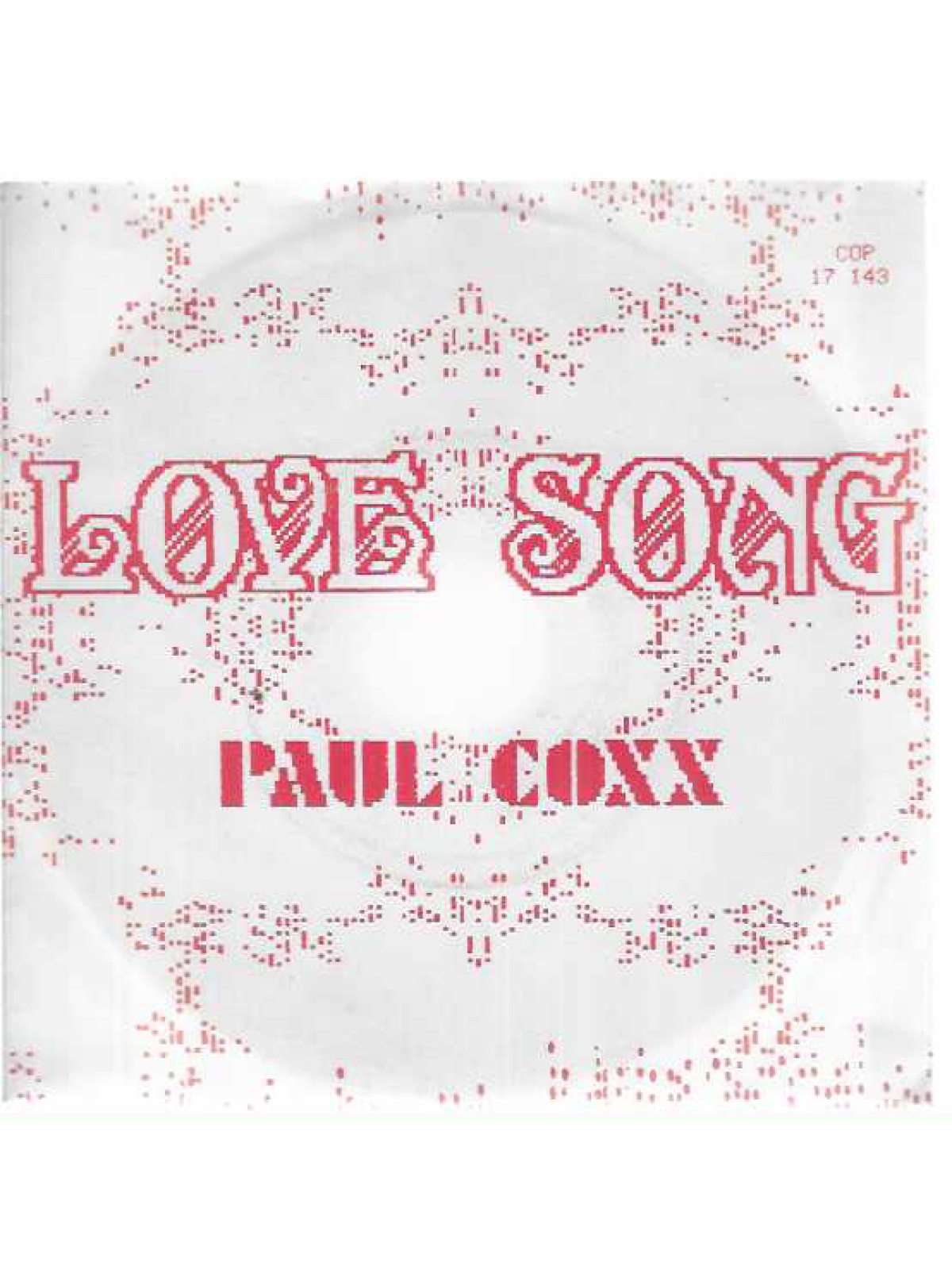 SINGLE / Paul Coxx – Love Song