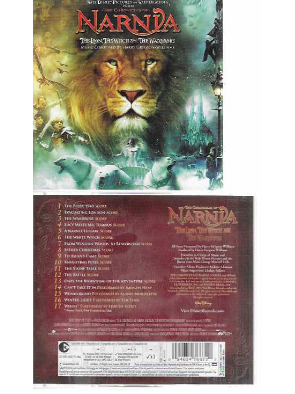 CD / Harry Gregson-Williams – The Chronicles Of Narnia: The Lion, The Witch And The Wardrobe