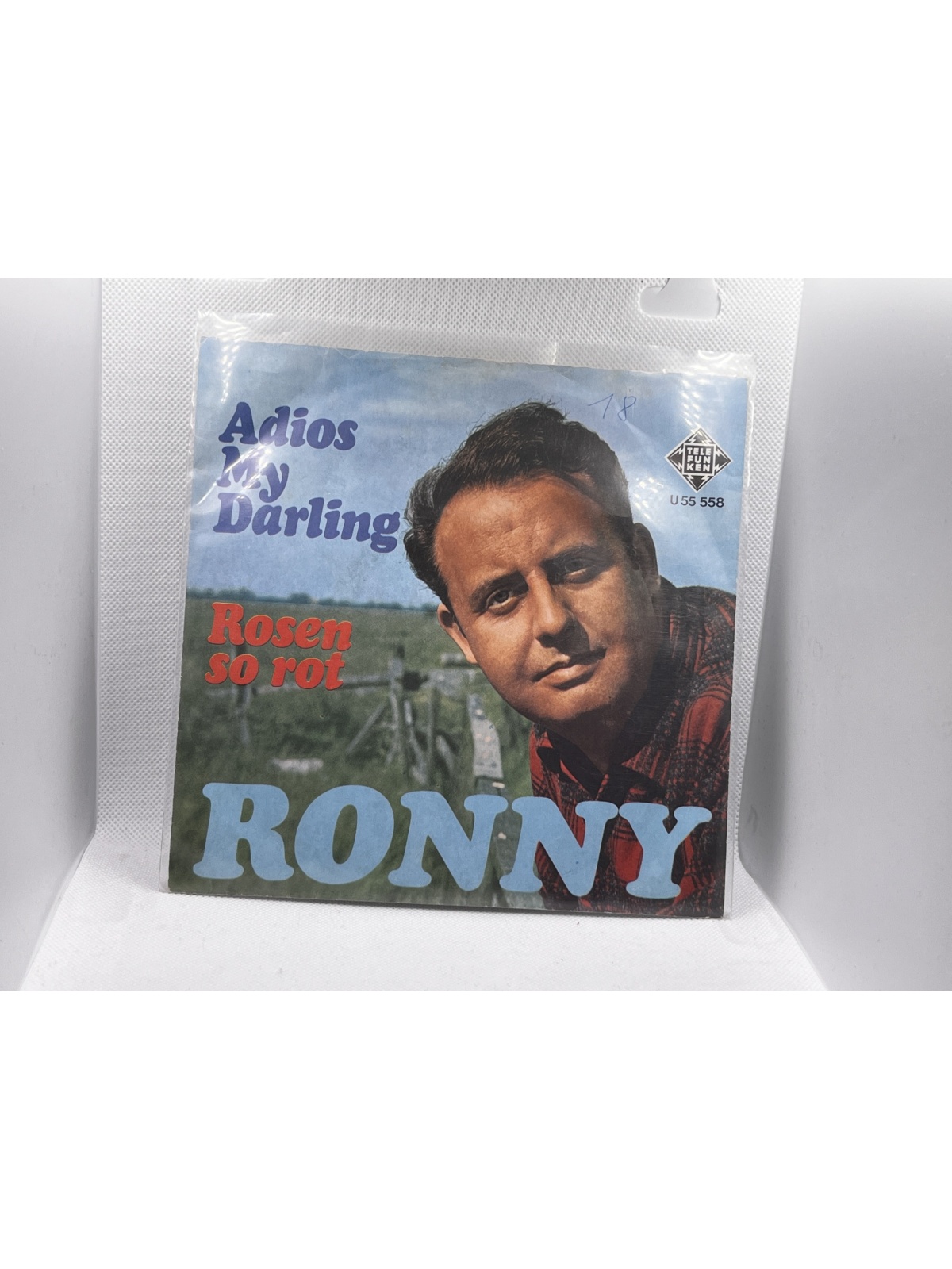 SINGLE / Ronny – Adios My Darling / Rosen So Rot