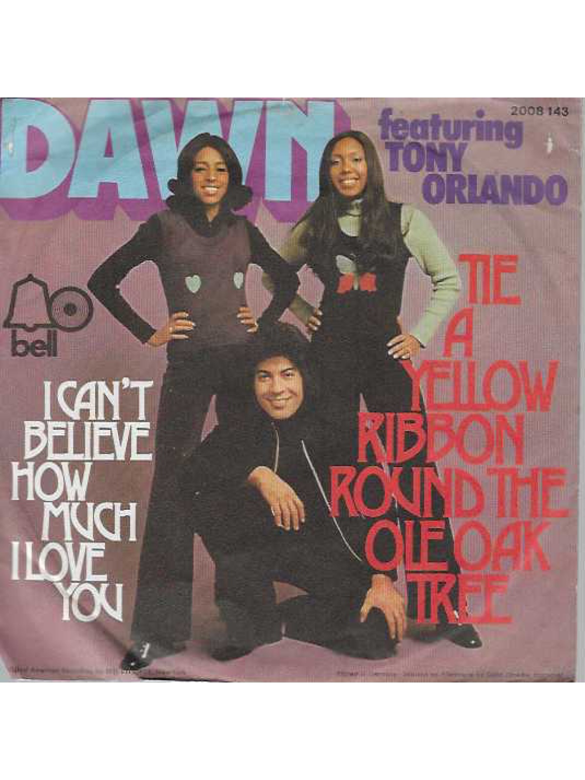 SINGLE / Dawn Featuring Tony Orlando – Tie A Yellow Ribbon Round The Ole Oak Tree