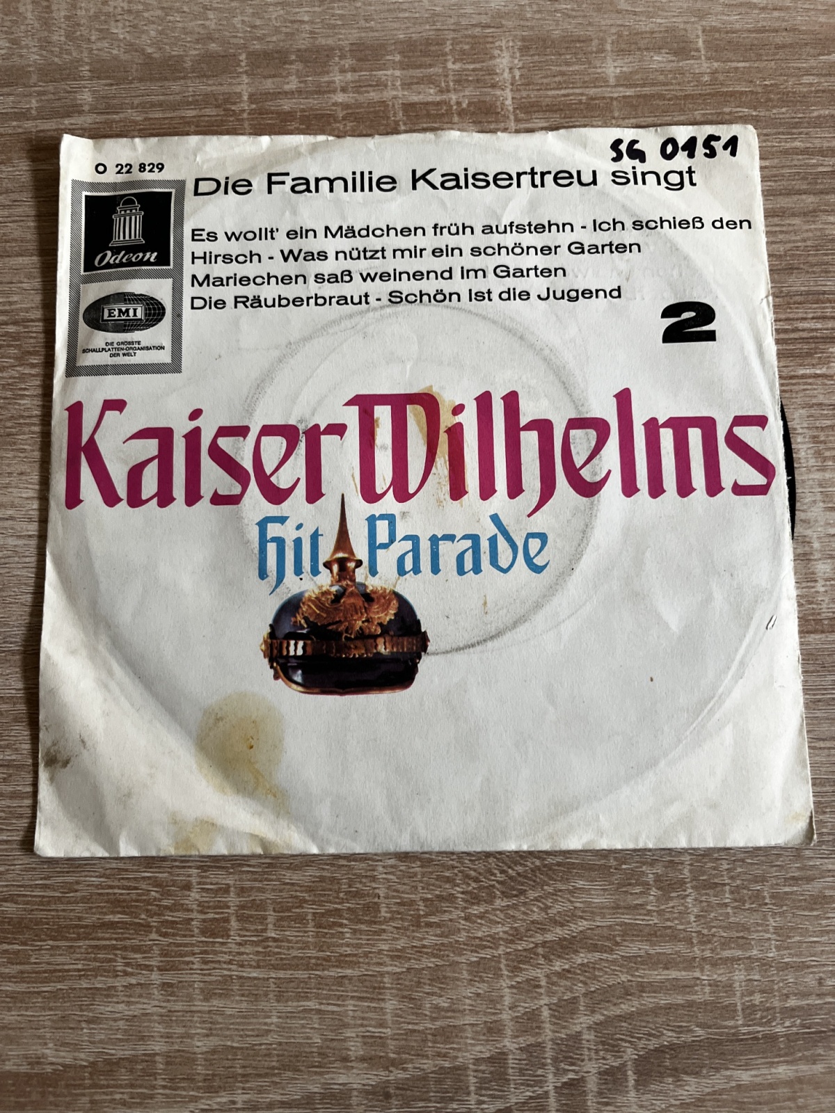 SINGLE / Die Familie Kaisertreu – Kaiser Wilhelms Hitparade 2