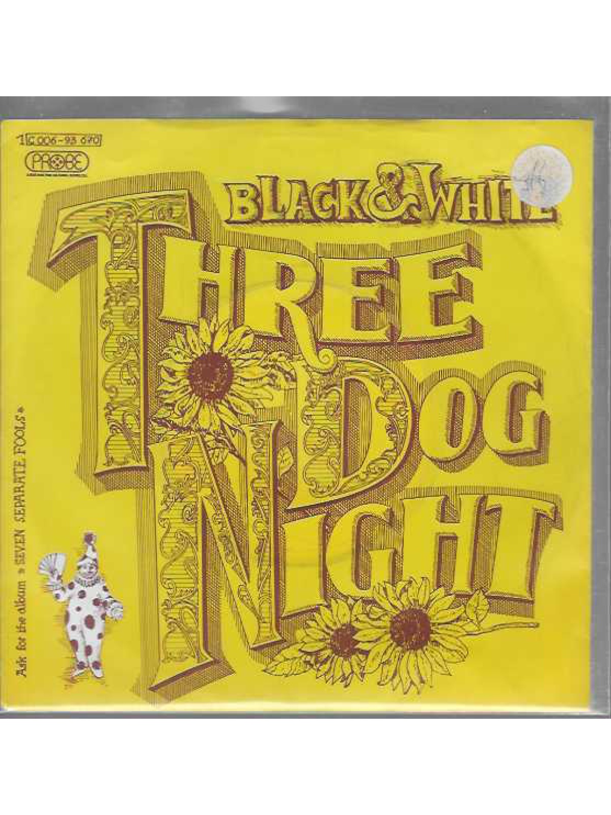 SINGLE / Three Dog Night – Black & White