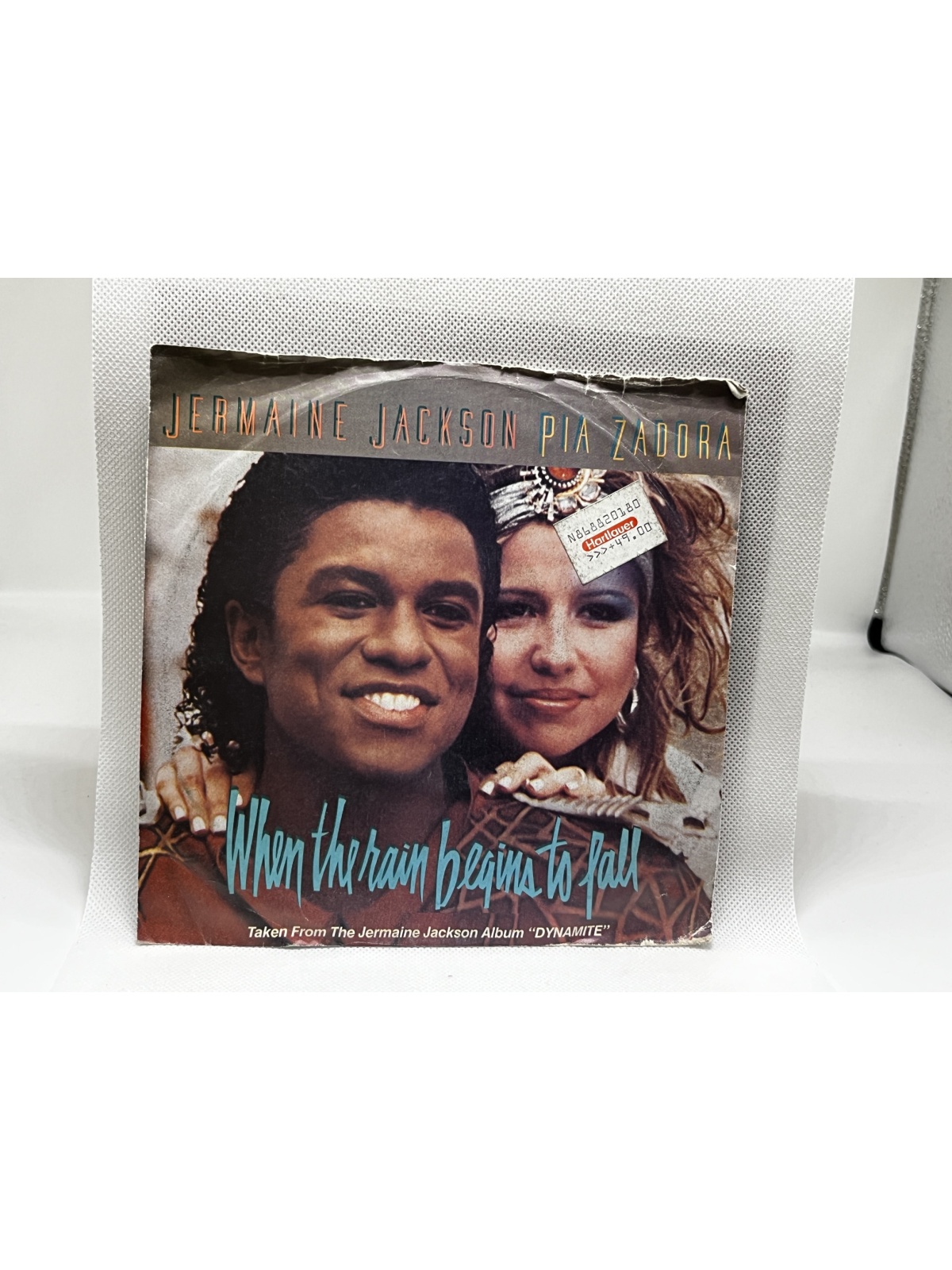 SINGLE / Jermaine Jackson, Pia Zadora – When The Rain Begins To Fall