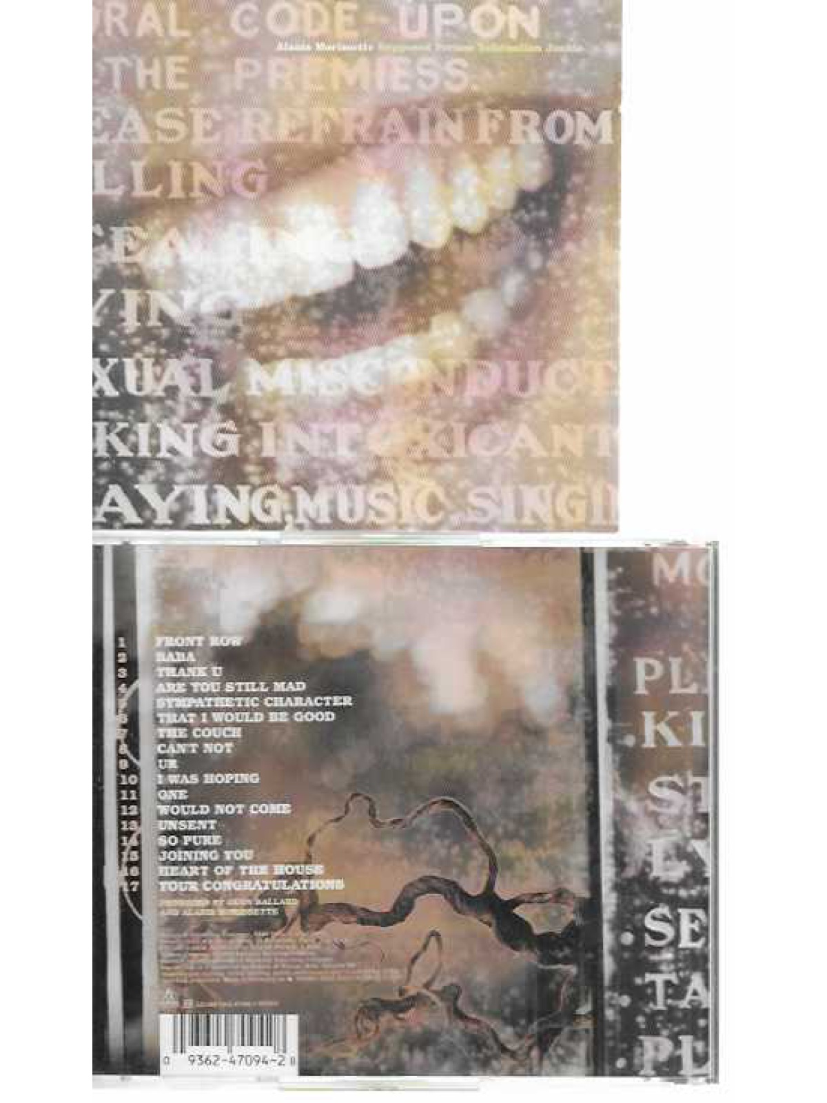 CD / Alanis Morissette – Supposed Former Infatuation Junkie