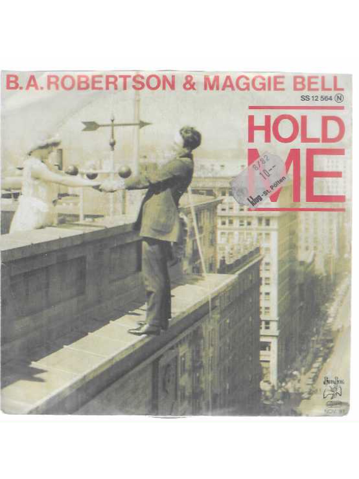 SINGLE / B. A. Robertson & Maggie Bell – Hold Me