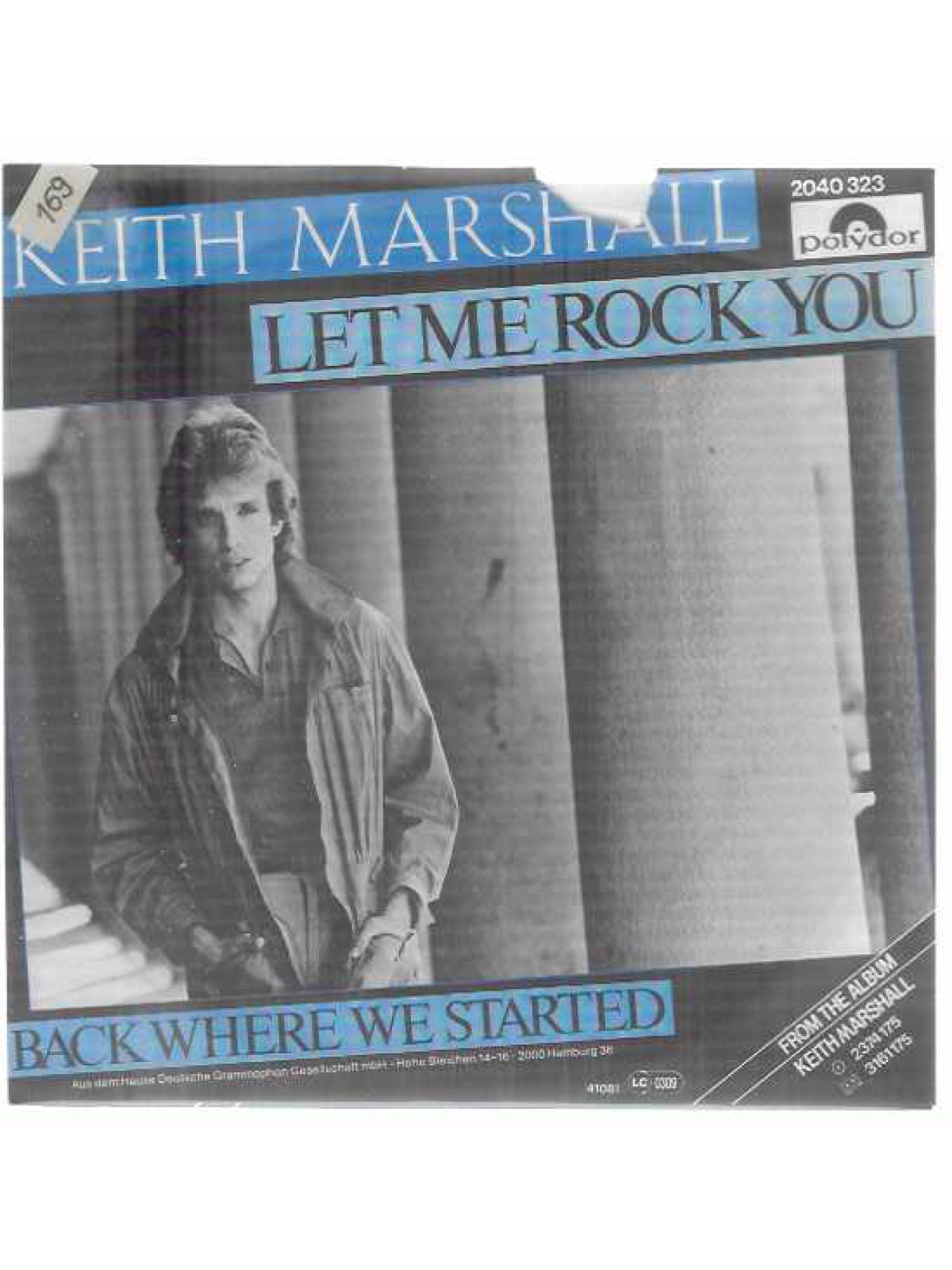 SINGLE / Keith Marshall – Let Me Rock You