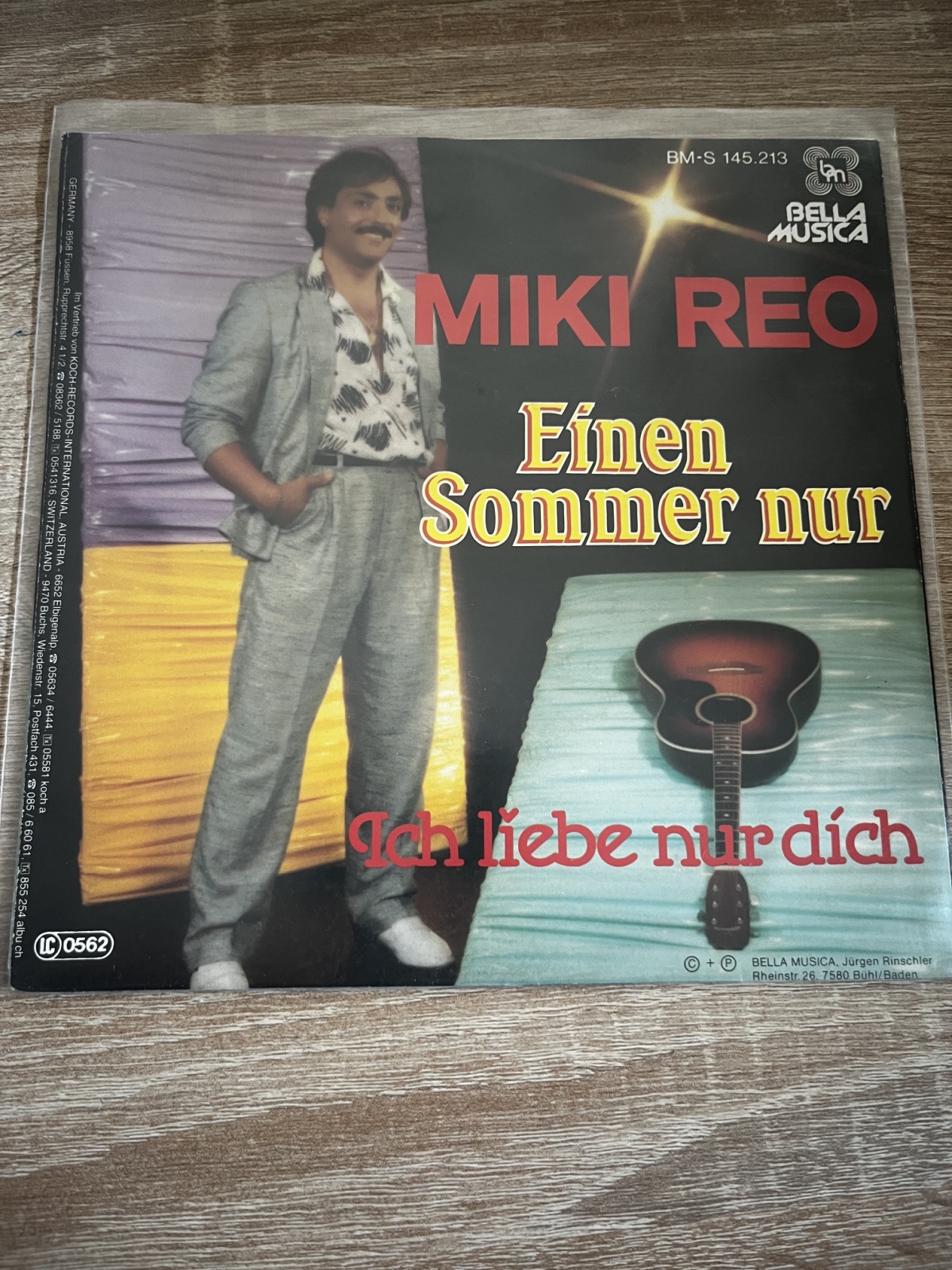 SINGLE / Miki Reo – Einen Sommer Nur