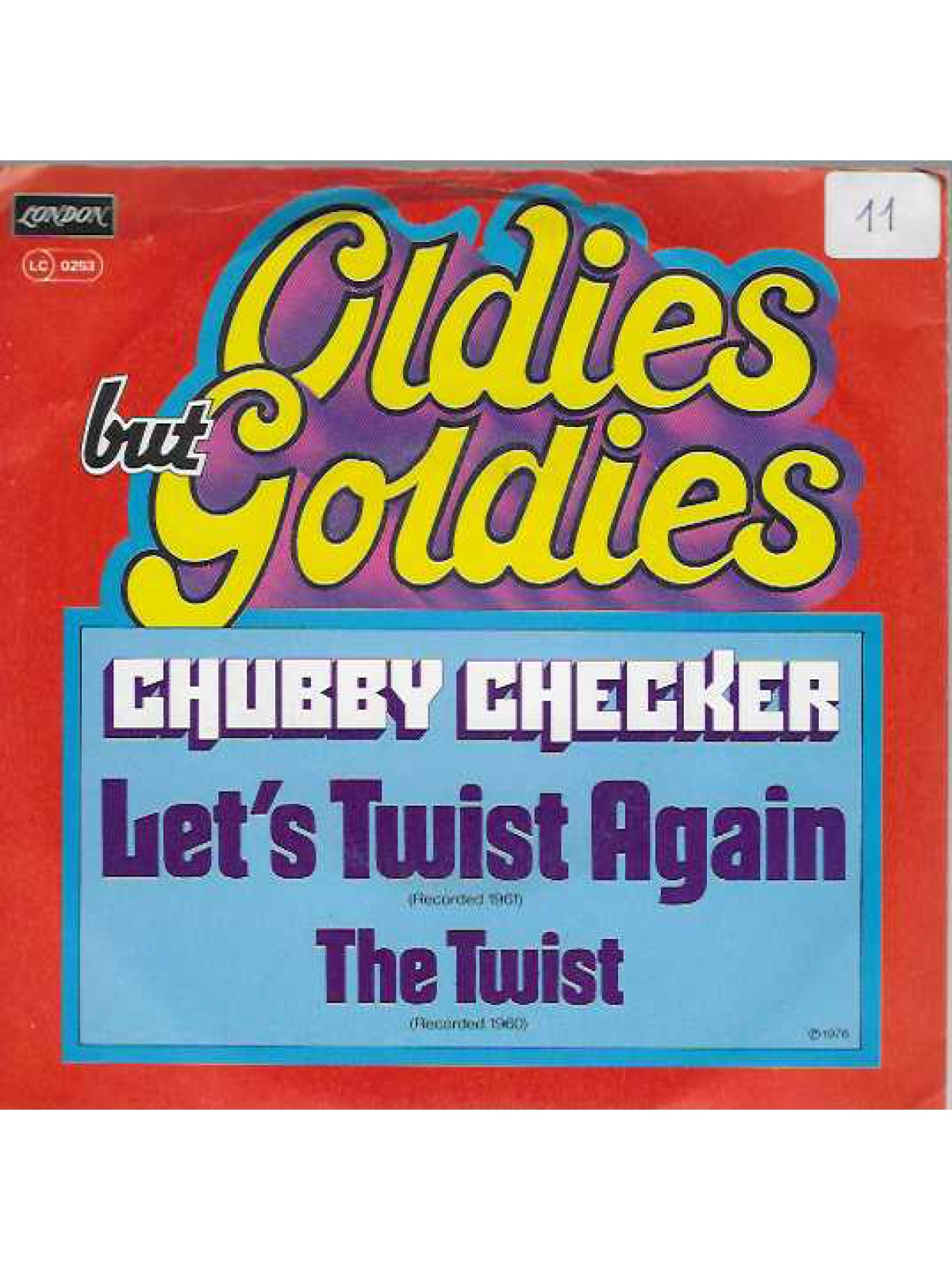 SINGLE / Chubby Checker – Let's Twist Again / The Twist