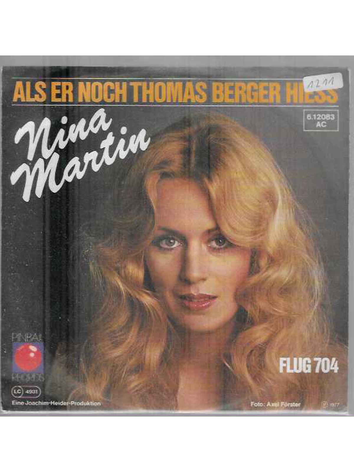 SINGLE / Nina Martin – Als Er Noch Thomas Berger Hiess