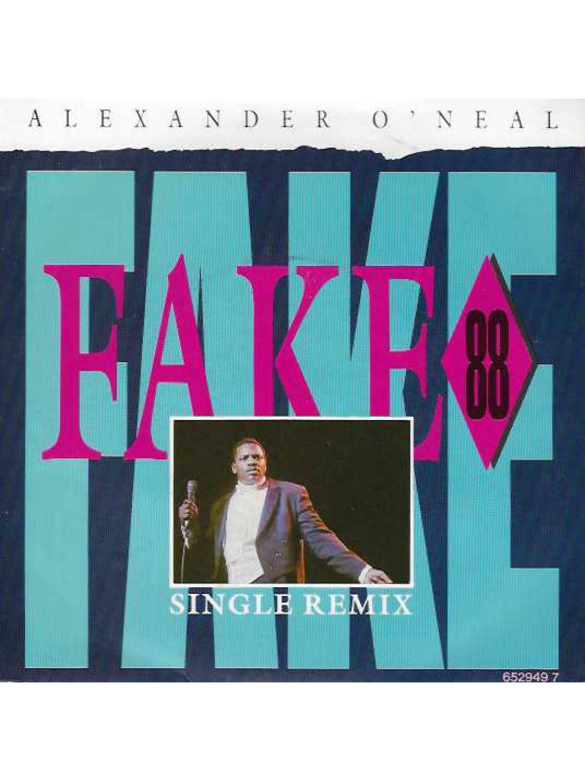 SINGLE / Alexander O'Neal – Fake 88 (Single Remix)