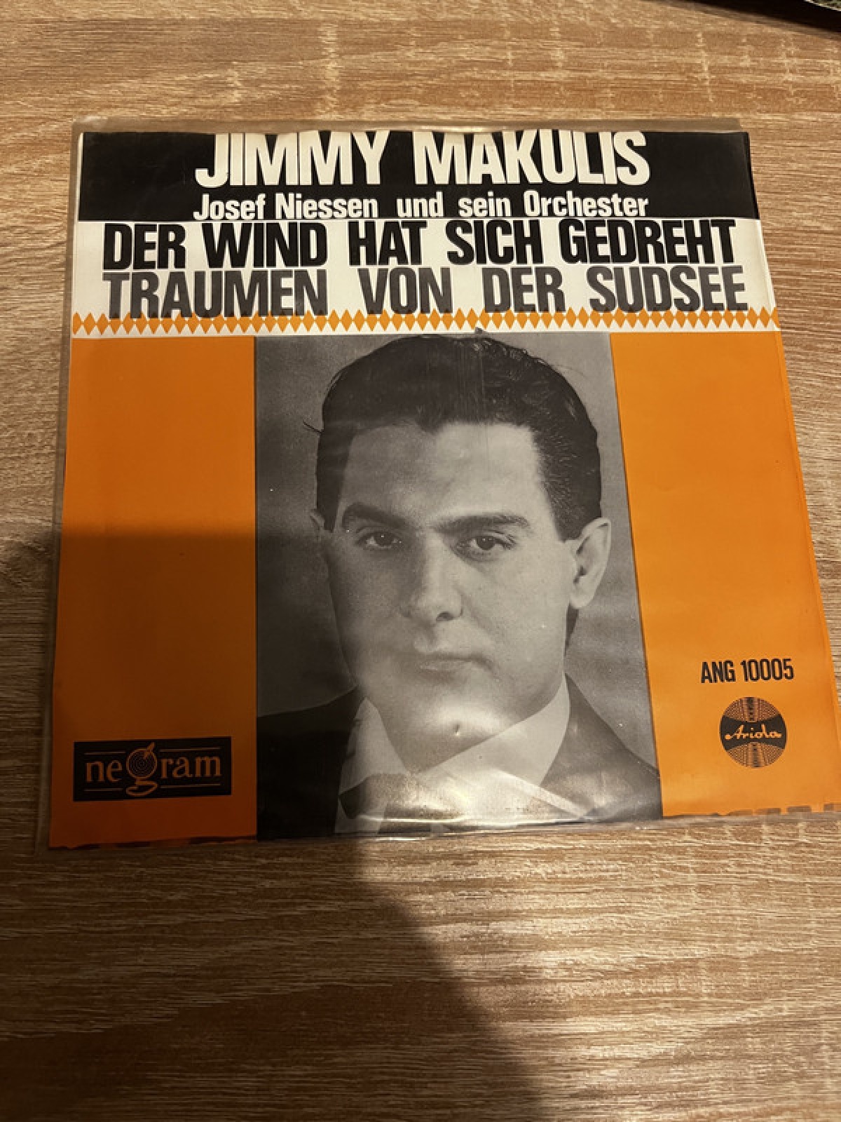 SINGLE / Jimmy Makulis – Der Wind Hat Sich Gedreht / Traumen Von Der Sudsee