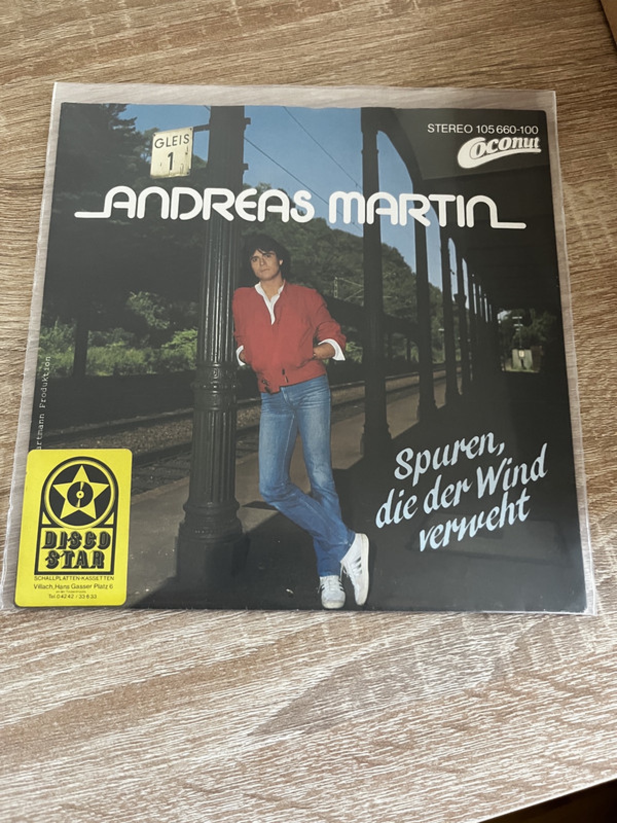 SINGLE / Andreas Martin – Spuren, Die Der Wind Verweht