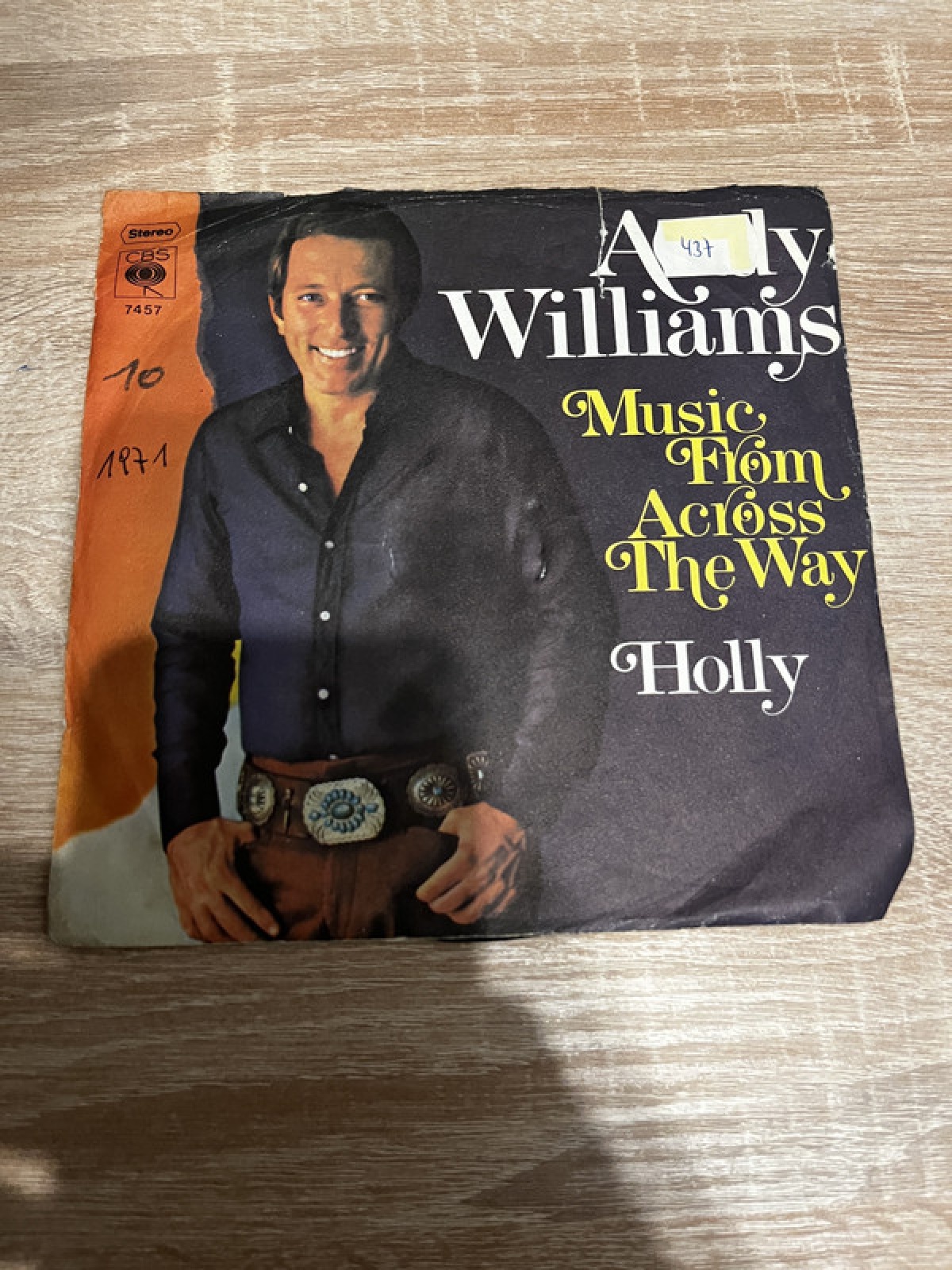 SINGLE / Andy Williams – Music From Across The Way