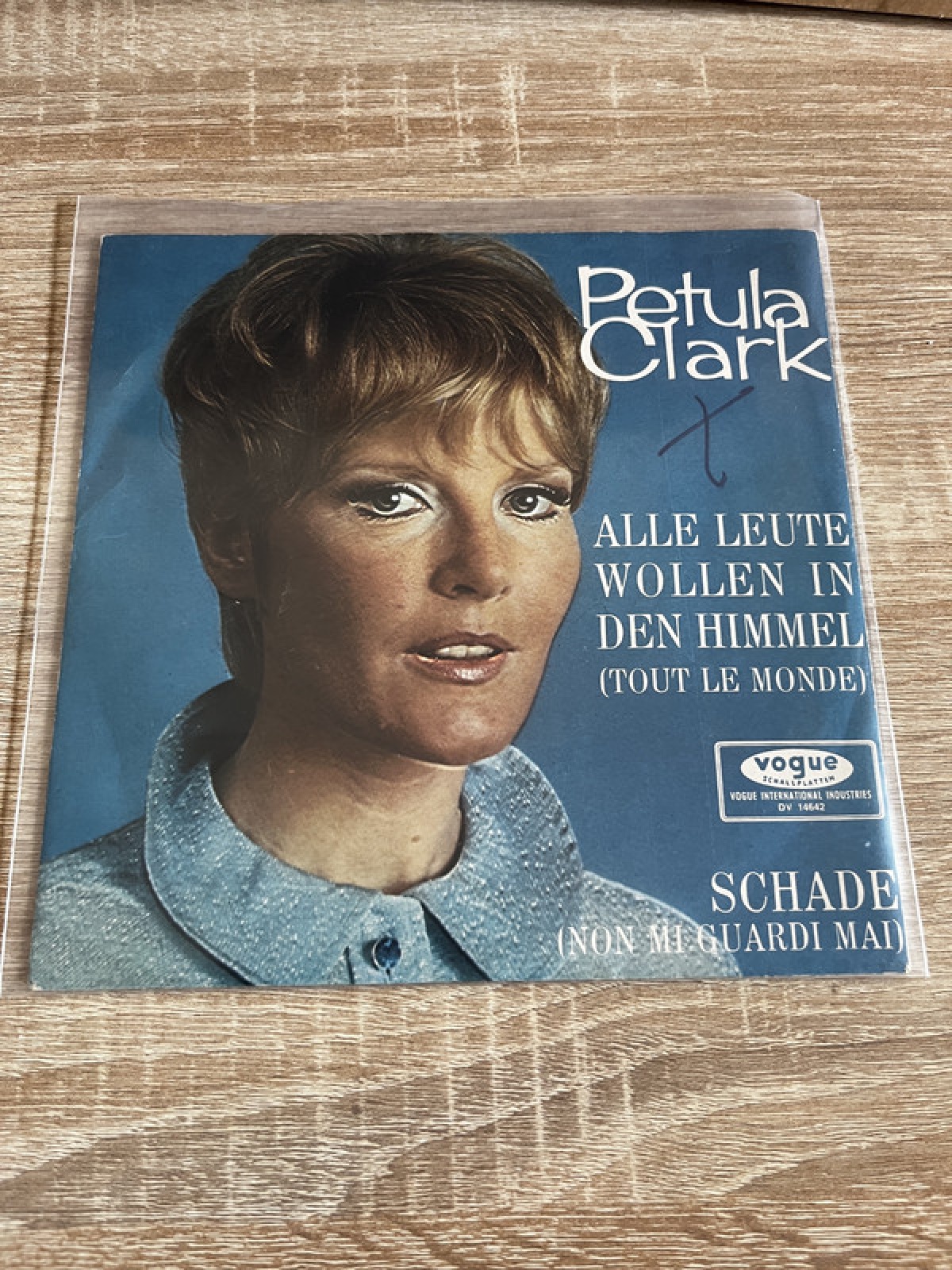 SINGLE / Petula Clark – Alle Leute Wollen In Den Himmel / Schade