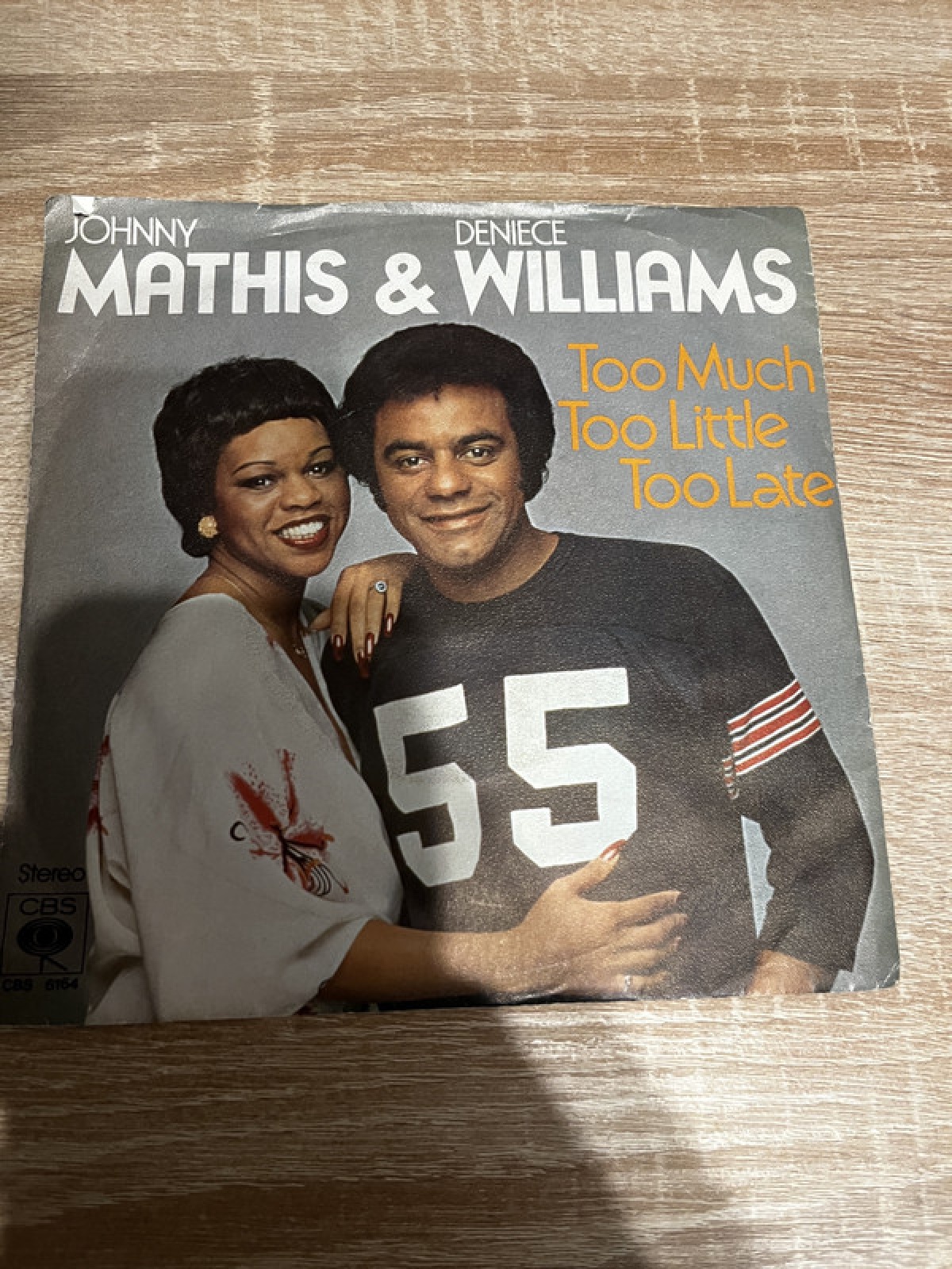 SINGLE / Johnny Mathis / Deniece Williams – Too Much, Too Little, Too Late