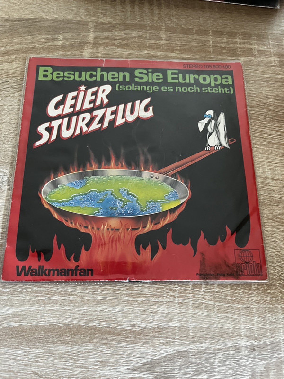 SINGLE / Geier Sturzflug – Besuchen Sie Europa (Solange Es Noch Steht)