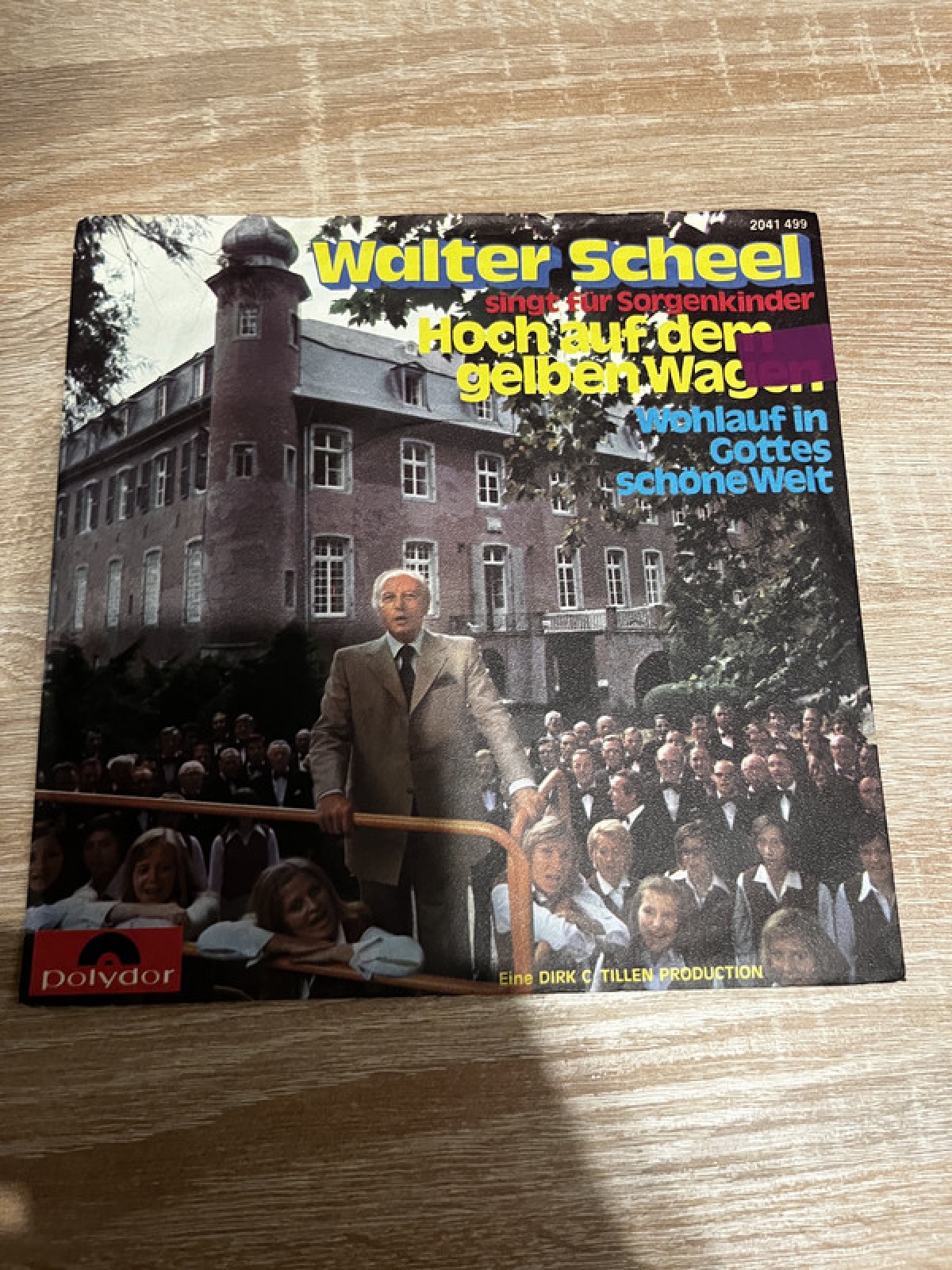 SINGLE / Walter Scheel – Hoch Auf Dem Gelben Wagen