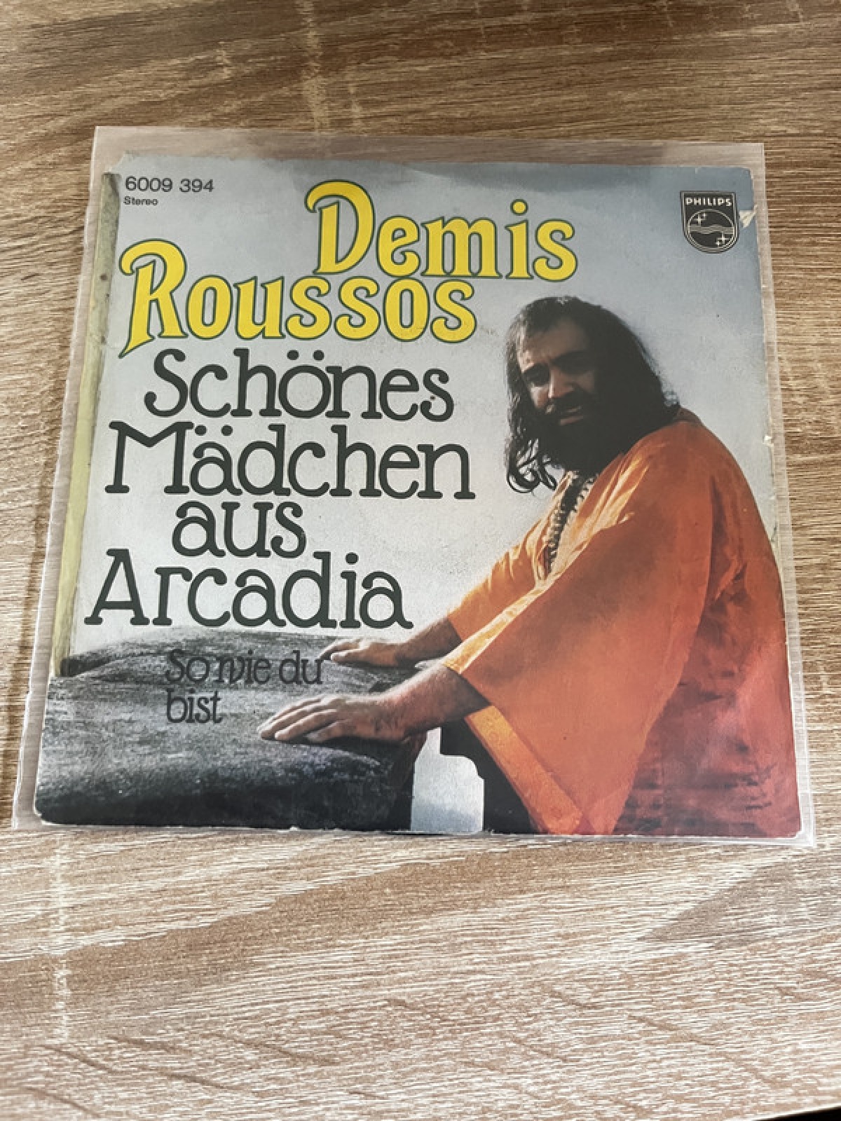 SINGLE / Demis Roussos – Schönes Mädchen Aus Arcadia