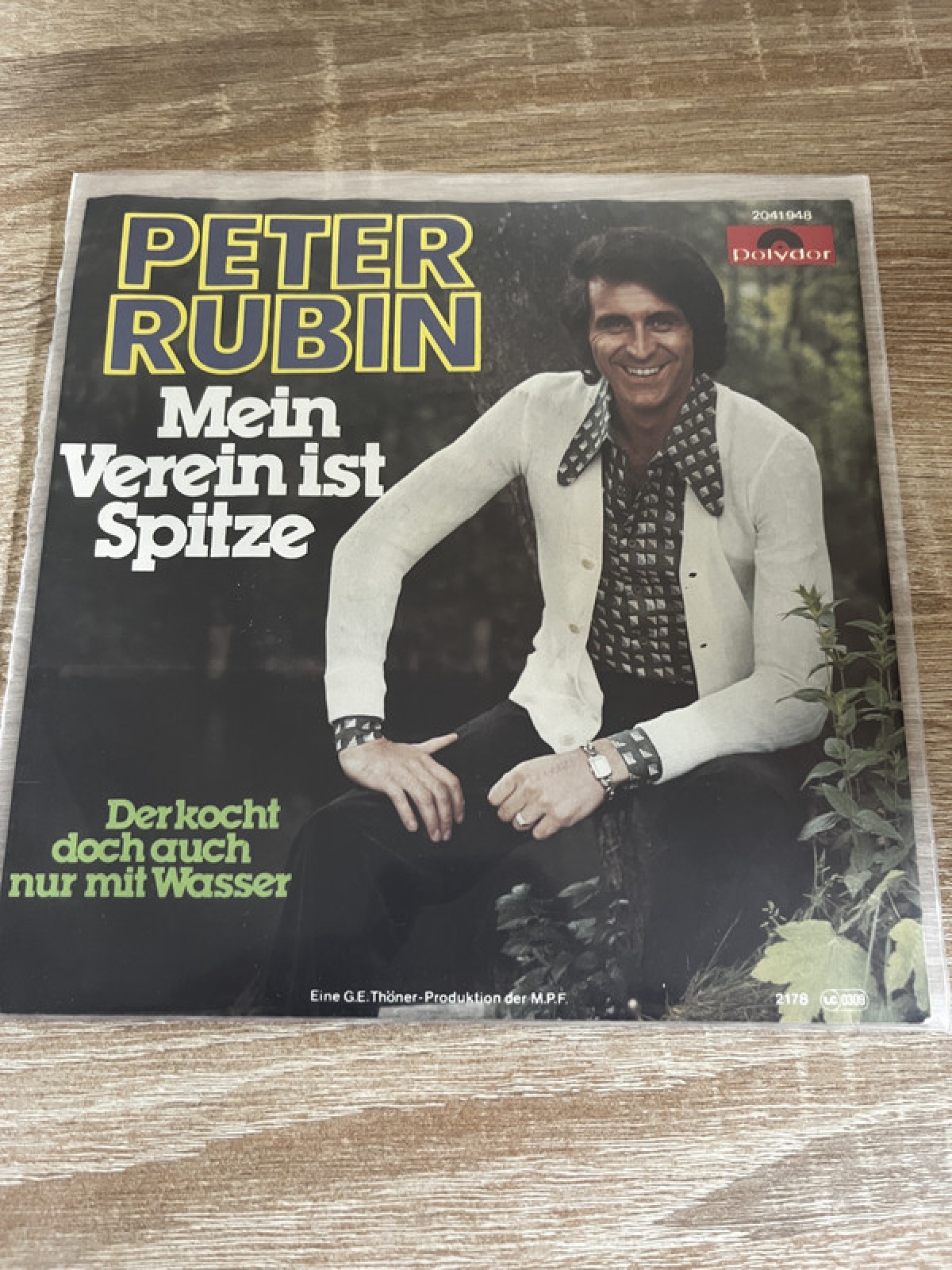 SINGLE / Peter Rubin – Mein Verein Ist Spitze